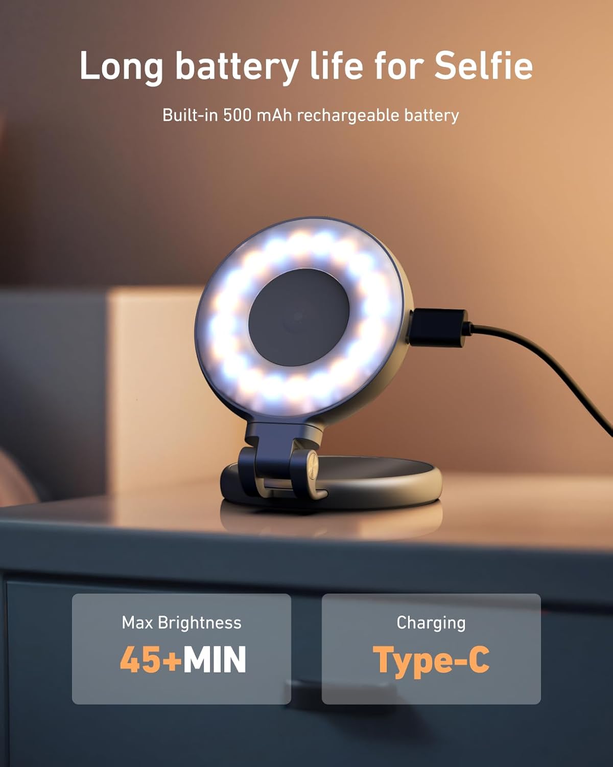 GlowMate™ Radiant Selfie Light